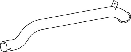 DINEX 47613 Exhaust Pipe